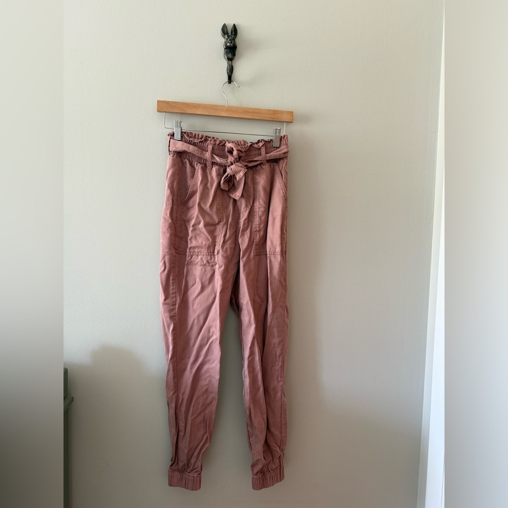 Abercrombie & Fitch Dusty Rose Joggers